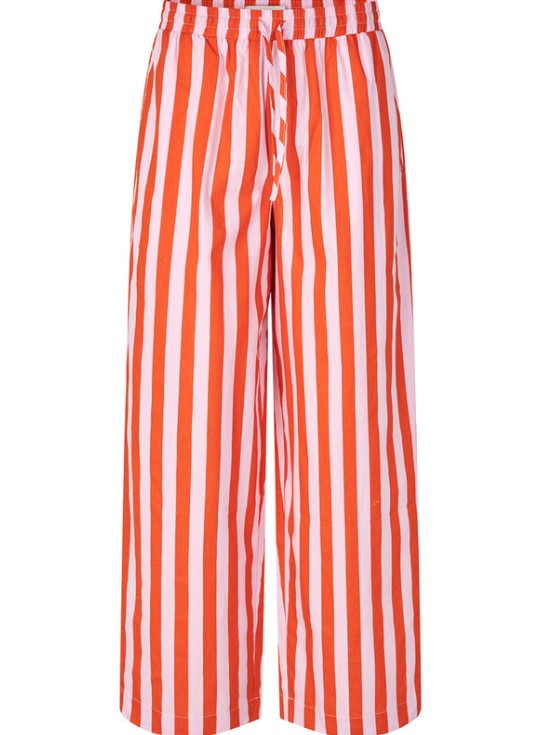 RitaLL pants stripe - red 